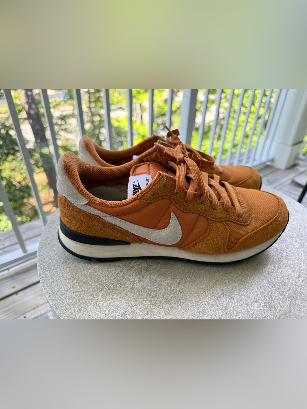 Nike Internationalist Shoes Women’s US Size 10 Orange/White/Black